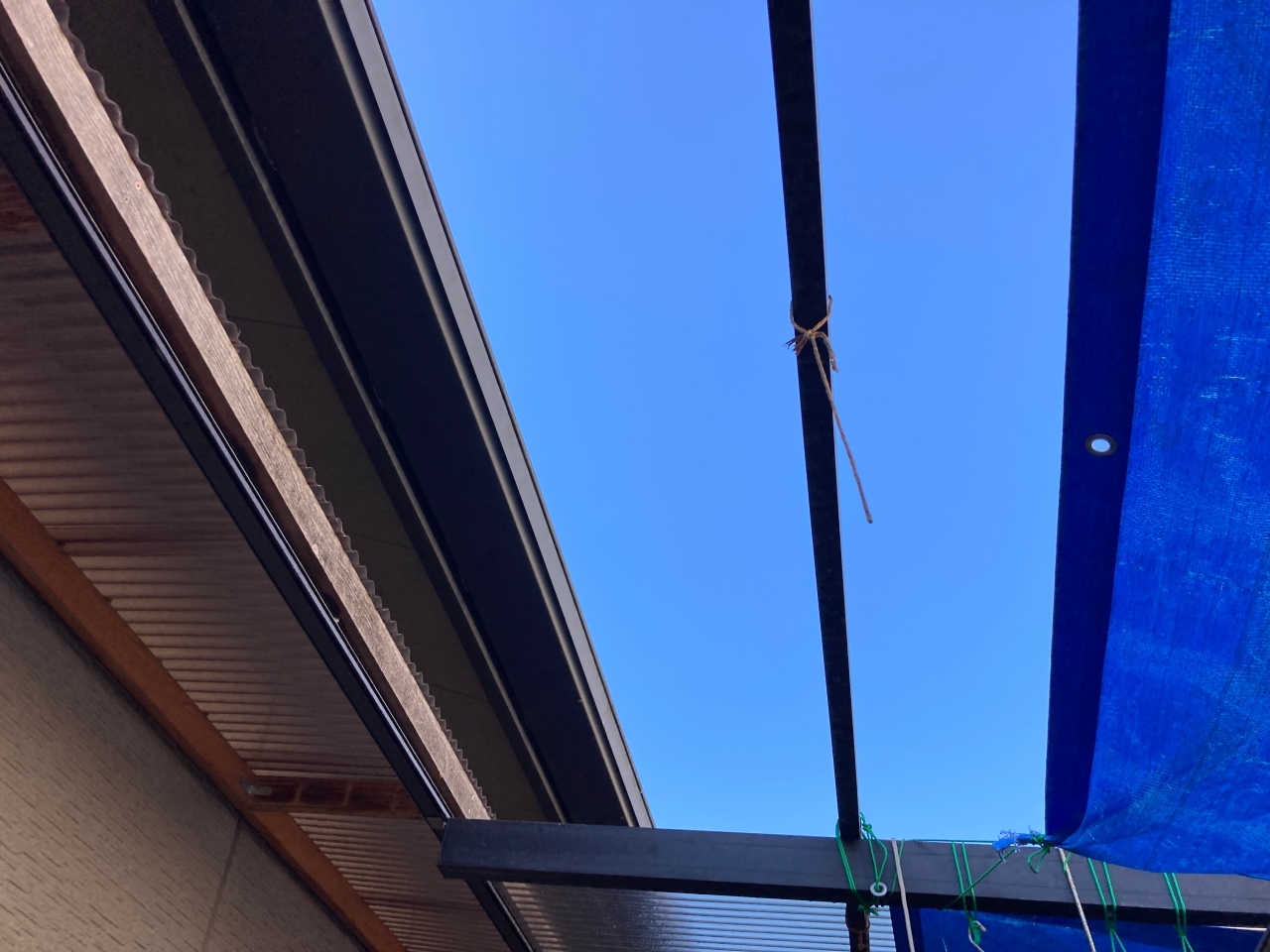 屋根がなくなっている